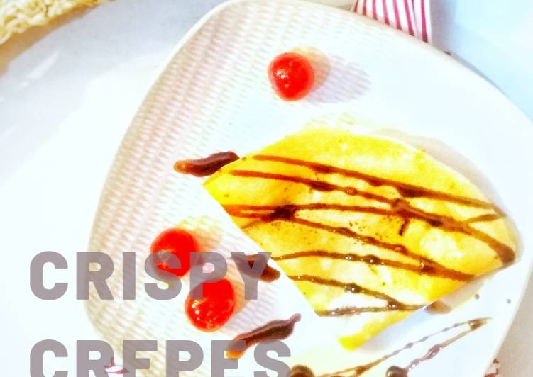 Resep Crispy Crepes/ Lekker kesukaan anak-anak, Menggugah Selera