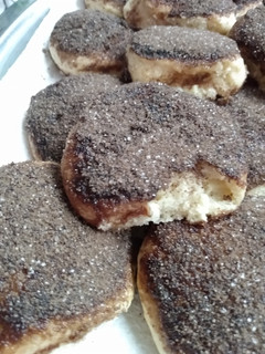Una foto de Tortitas negras