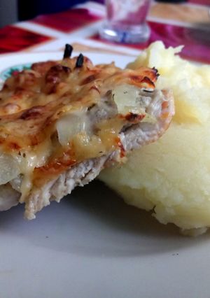 Фото Мясо по-французски.