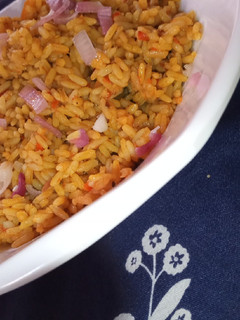 A picture of SIMPLE JOLLOF RICE🍚🍚.