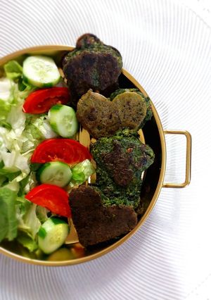 عکسی از دستور 🌸کوکوسبزی رژیمی🌸(شام رژیمی)