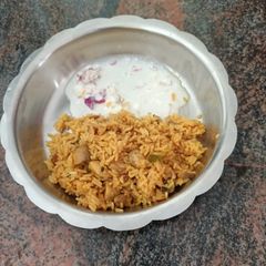 Mushroom Biryani A picture of Mushroom Biryani.