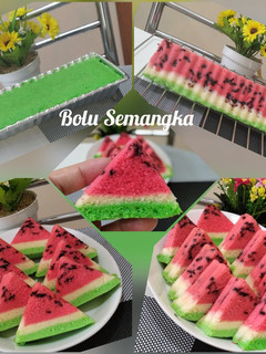Foto resep Bolu Semangka