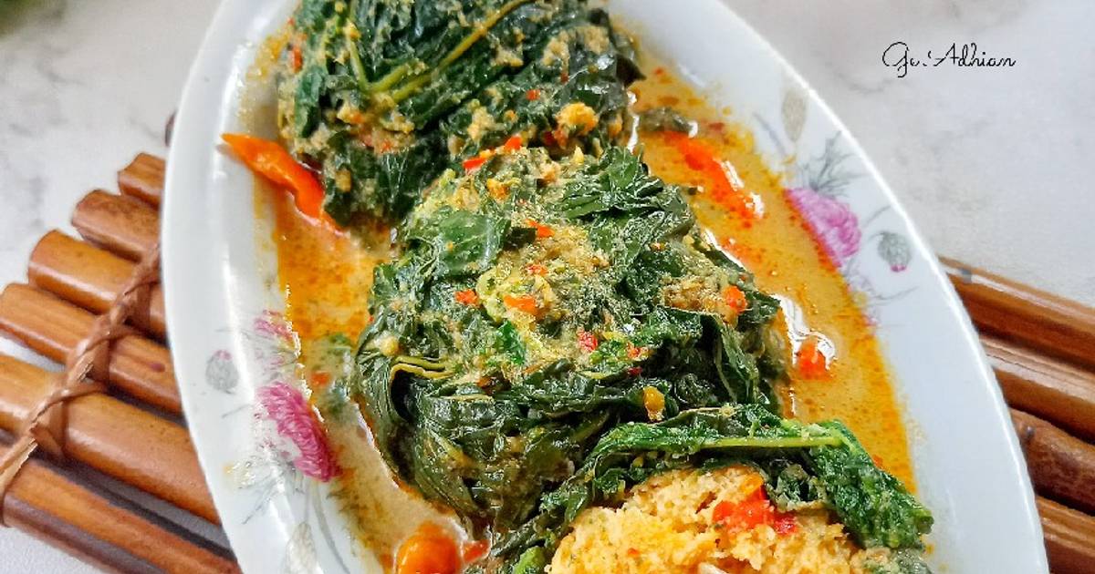 Resep Buntil Daun Pepaya Singkong Oleh Ge Adhian Cookpad