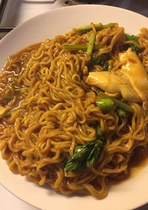 Foto resep Mie nyemek ala Bu Restu