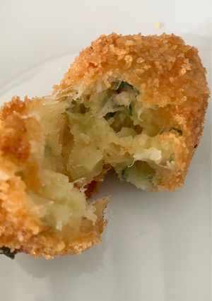 Una foto de Albóndigas de bacalao