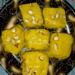 A picture of Besan Ki Barfi.