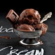 Helado de chocolate
