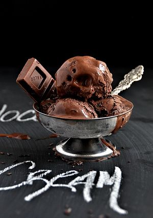 Foto principal de Helado de chocolate