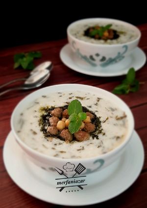 عکسی از دستور آش دوغ