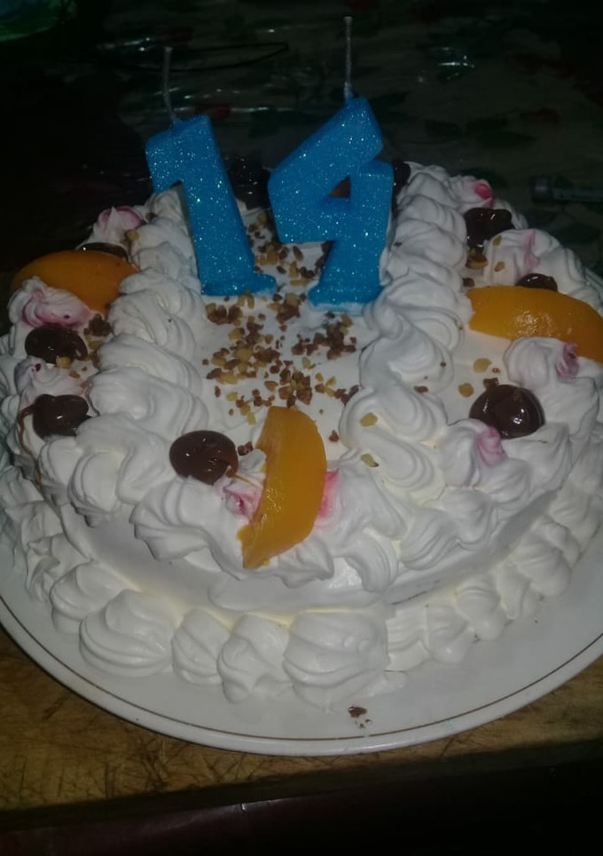 Una foto de Torta de cumpleaños
