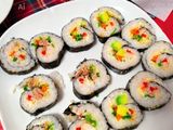 Sushi de Atún y Aguacate