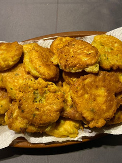 Una foto de Tortillitas de bacalao