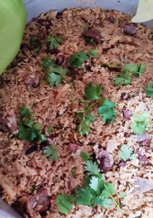 A picture of Mutton tum briyani#chef deena.