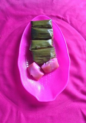 Foto resep Nagasari pink