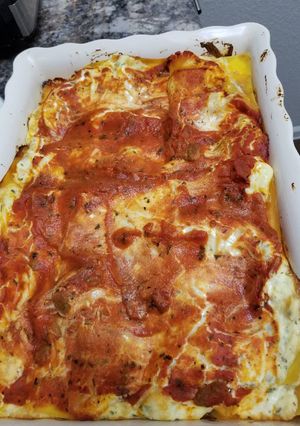 A picture of Sausage Lasagna.
