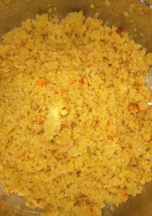 A picture of Jollof couscous.