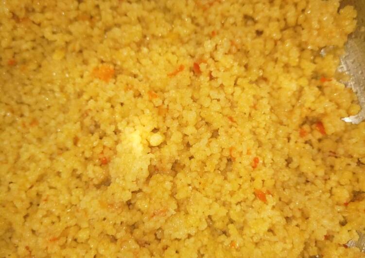 Simple Way to Make Super Quick Homemade Jollof couscous