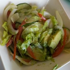 A picture of English salad.