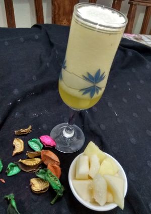 A picture of Kharbooza ka shake #drinkcontest #cookpadapp.