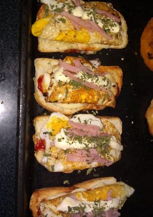 Una foto de Tostadas !!! Cena exprés 😜