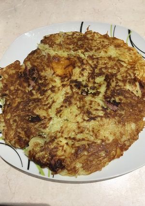 Une photo de Râpés tartiflette lardons