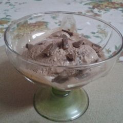Chocolate icecream A picture of Chocolate icecream.