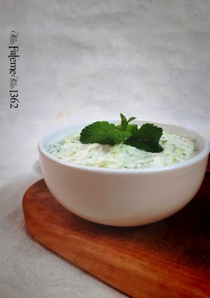 عکسی از دستور بورانی کدو سبز
