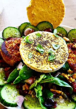 Une photo de Salade fraîcheur protéinée 100% plaisir