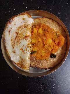 * மசால் தோசை *(masal dosai recipe in tamil) செய்முறை முக்கிய புகைப்படம்
