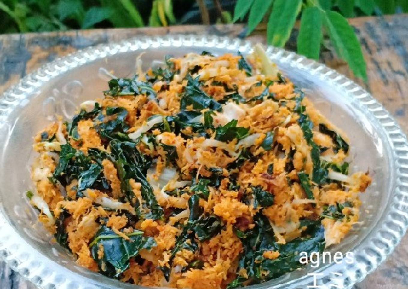 Urap Daun Pepaya Jepang