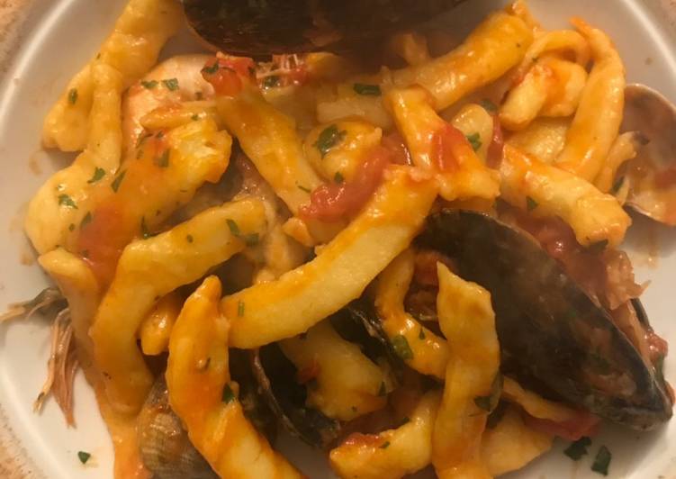 Ricetta Scialatielli Ai Frutti Di Mare Di Melb Cookpad