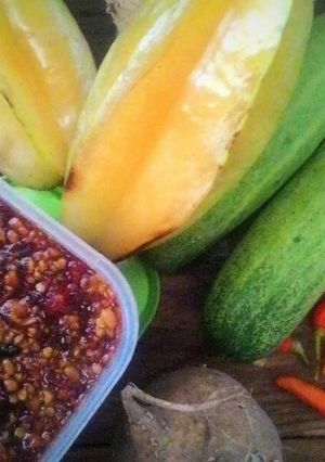 Foto resep Rujak manis ala dinda (bumbu rujak manis)