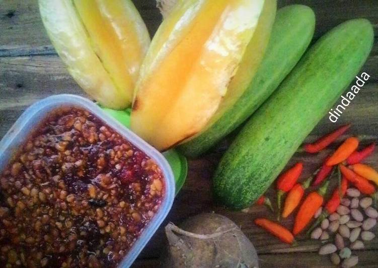 Rujak manis ala dinda (bumbu rujak manis)