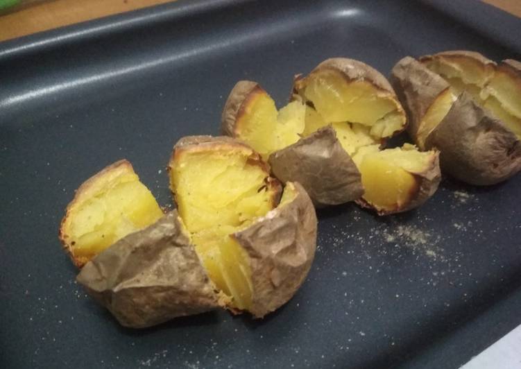 English jacket potatoes