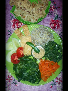 Foto resep Pecel Saus Tempe