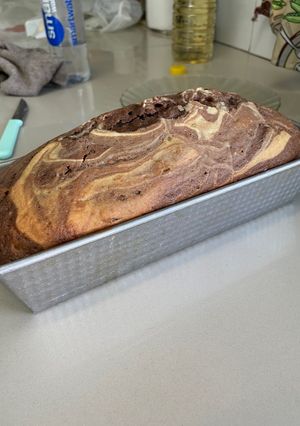 Una foto de Budín marmolado