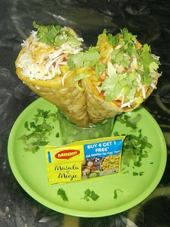 મેગી મસાલા -ઇ મેજીક કોન (Maggi Masala- E - Magic Cone Recipe In Gujarati) રેસીપી મુખ્ય ફોટો