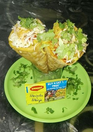 મેગી મસાલા -ઇ મેજીક કોન (Maggi Masala- E - Magic Cone Recipe In Gujarati) રેસીપી મુખ્ય ફોટો