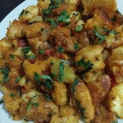 A picture of Masala pav.