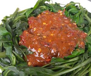 Resep mudah Rujak Kangkung Yummy Mantul