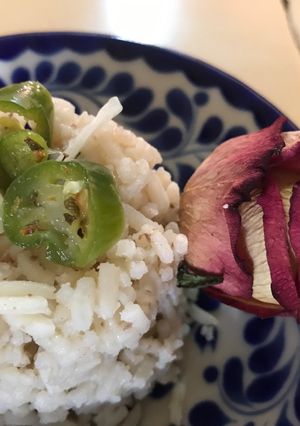 Una foto de Arroz rostizado!