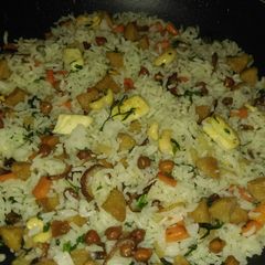 A picture of Fried rice.