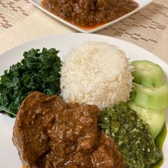 Beef Rendang/Rendang Daging ala Perantauan 😉😜 A picture of Beef Rendang/Rendang Daging ala Perantauan 😉😜.