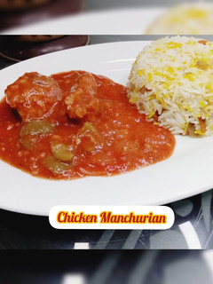 A picture of Chicken Manchurian.