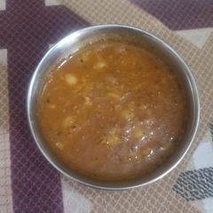 A picture of White spicy chana.