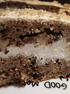 Banánkenyér torta recept fotója