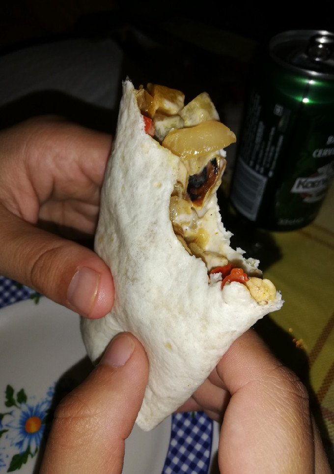 Una foto de Fajitas de pollo