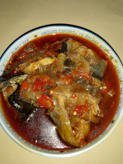 Farfesun kifin hausa ainihin hoton girkin