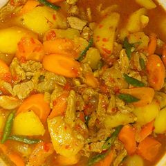 A picture of Goulash potato.